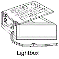 home-made lightbox