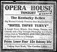 1918 News Vaudeville Ad